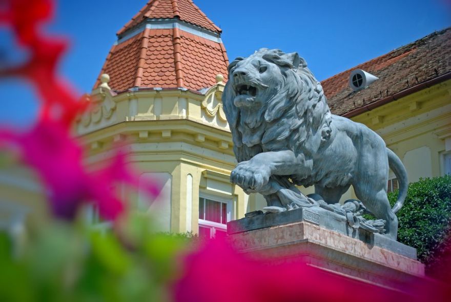 Lion sculpture