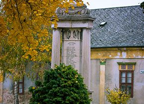 The First World War memorial