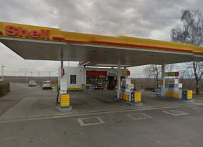 SHELL gas station